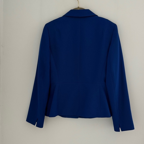 Kasper Women's Vibrant Royal Blue Suit Jacket SZ6. - Picture 2 of 15